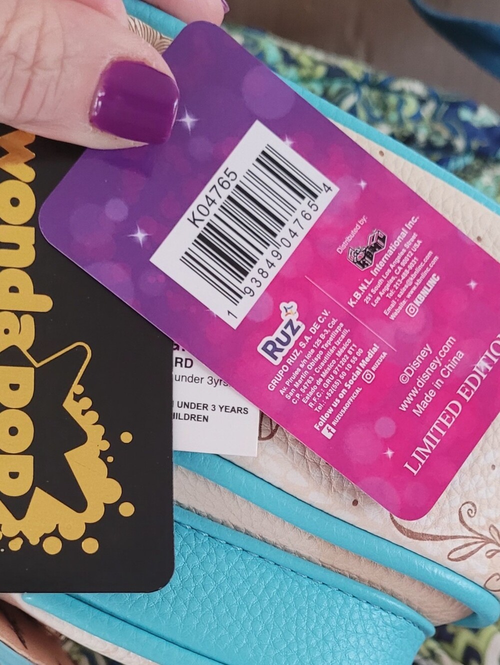 Limited Edition WondaPop Cinderella Crossbody Bag - Picture 9 of 9